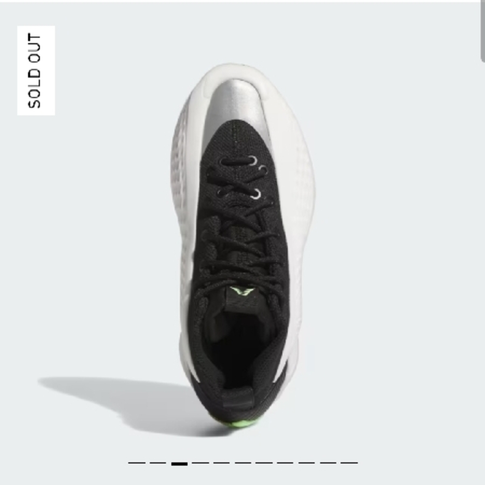 adidas Black and White Athletic Shoes